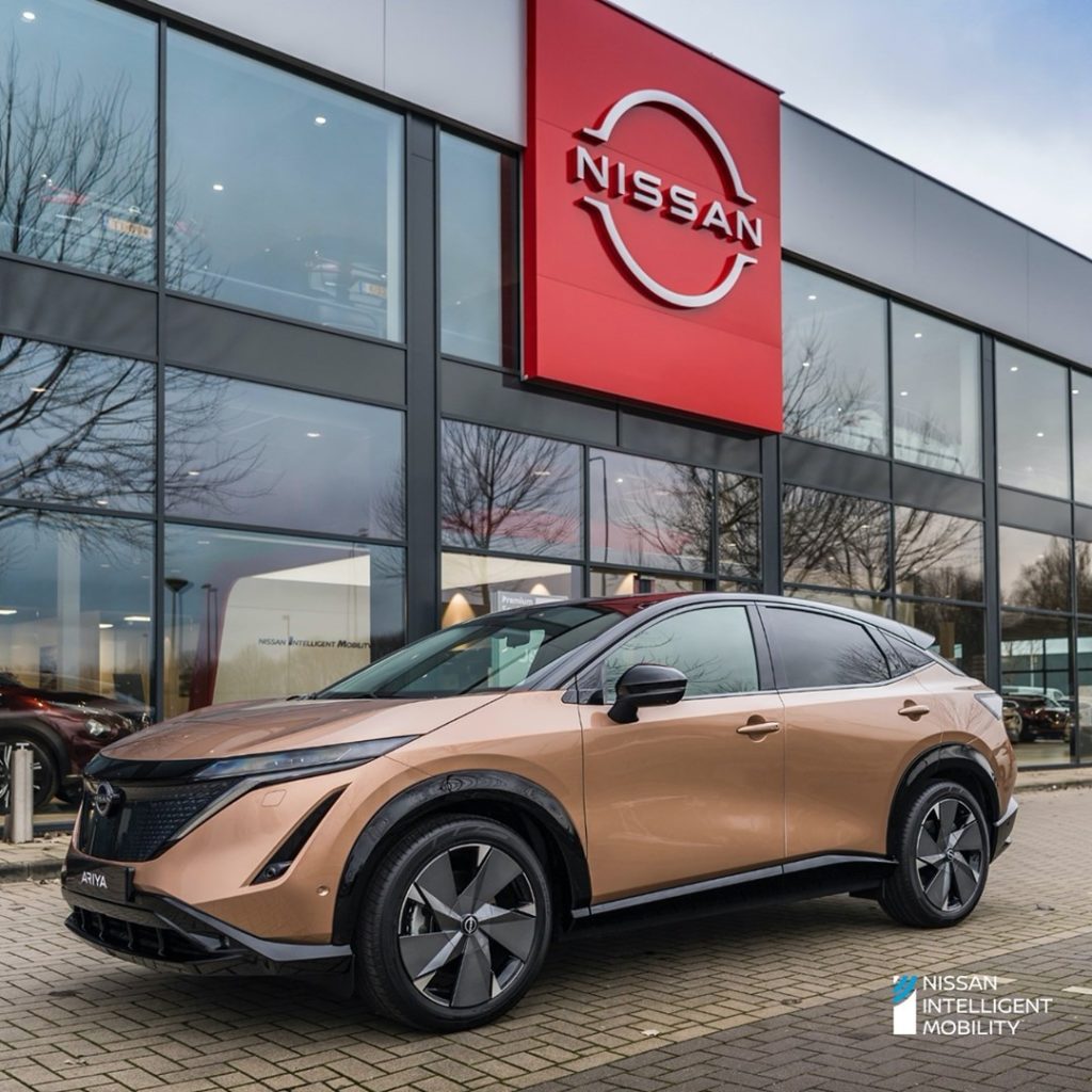 To explore design, tech and key features of our newest #EV, #NissanAriya, visit ...