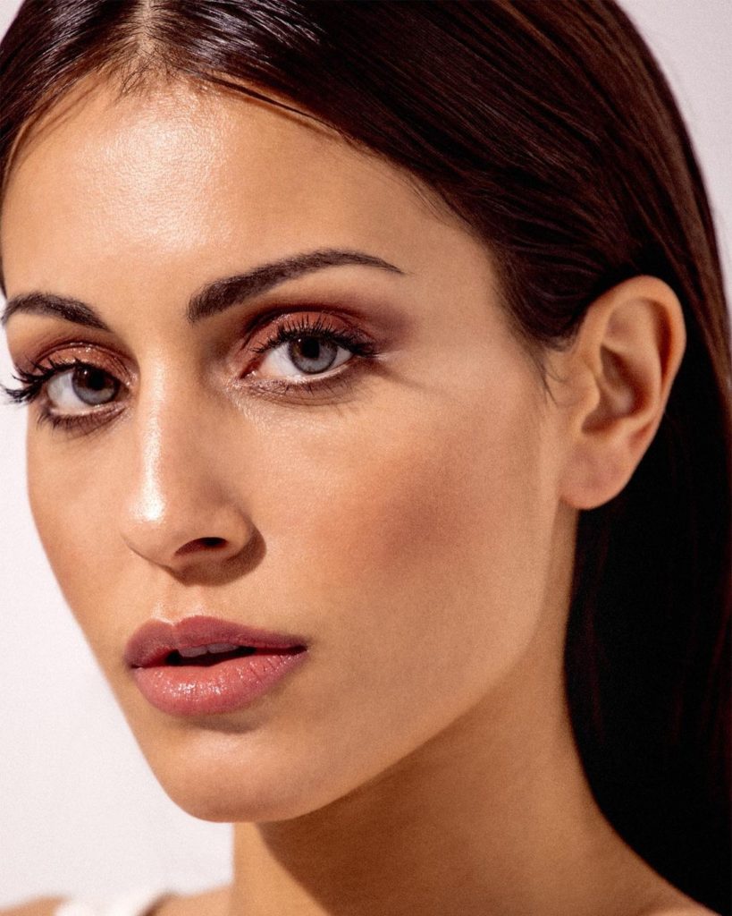 Show-stopping skin. @hiba_abouk_ radiates in SYNCHRO SKIN RADIANT LIFTING Founda...