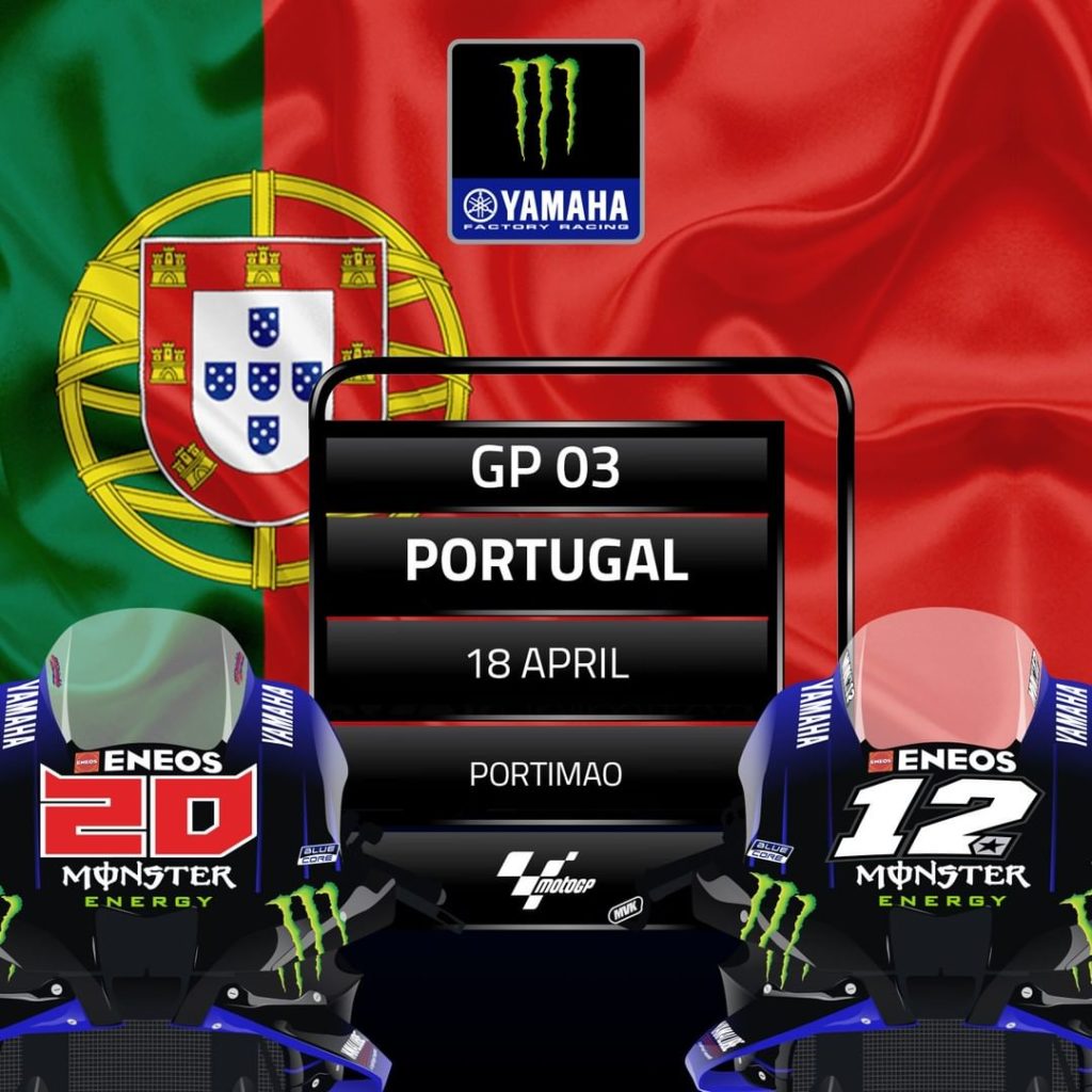 We're ready for action at the @autodromodoalgarve track  

#MonsterYamaha | #Mot...