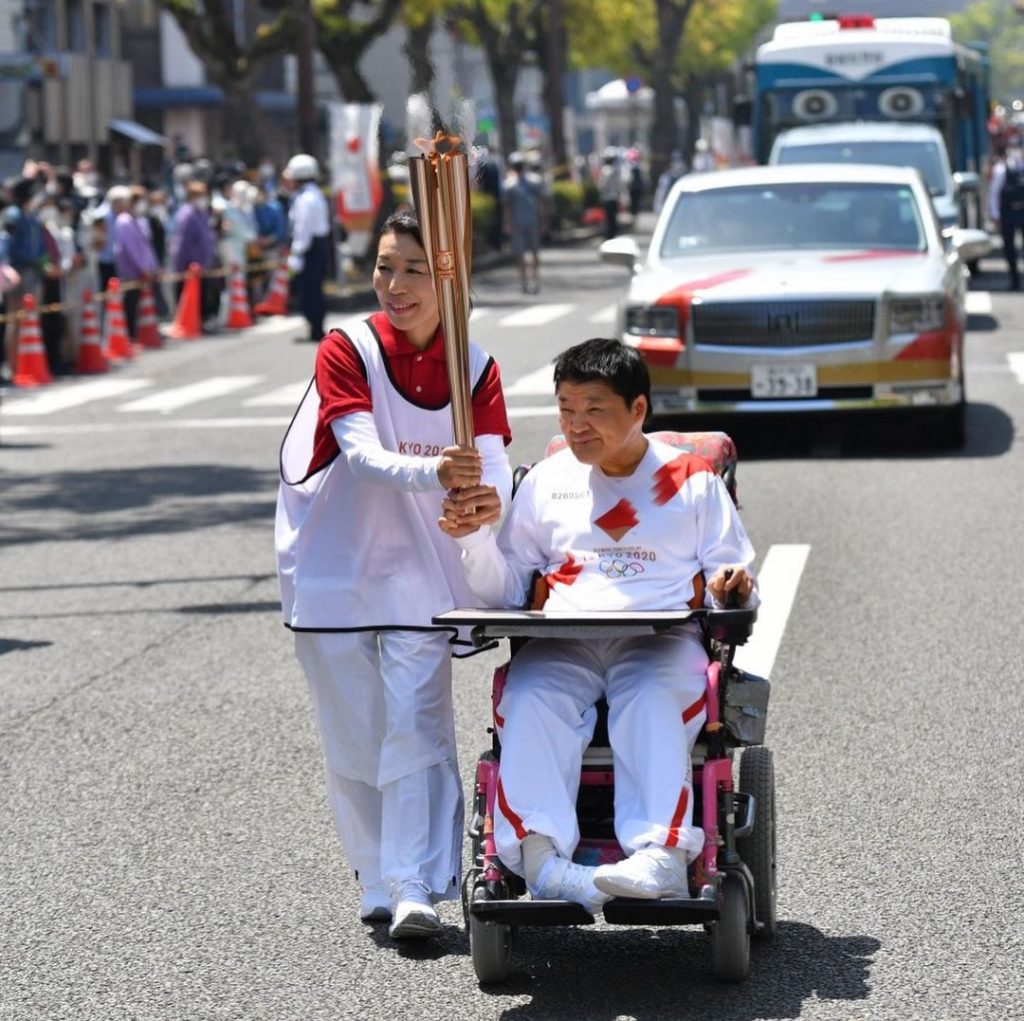 Torchbearer Stories from Ehime Prefecture!  

 KIKUGAWA Tomoe is a sports lover....