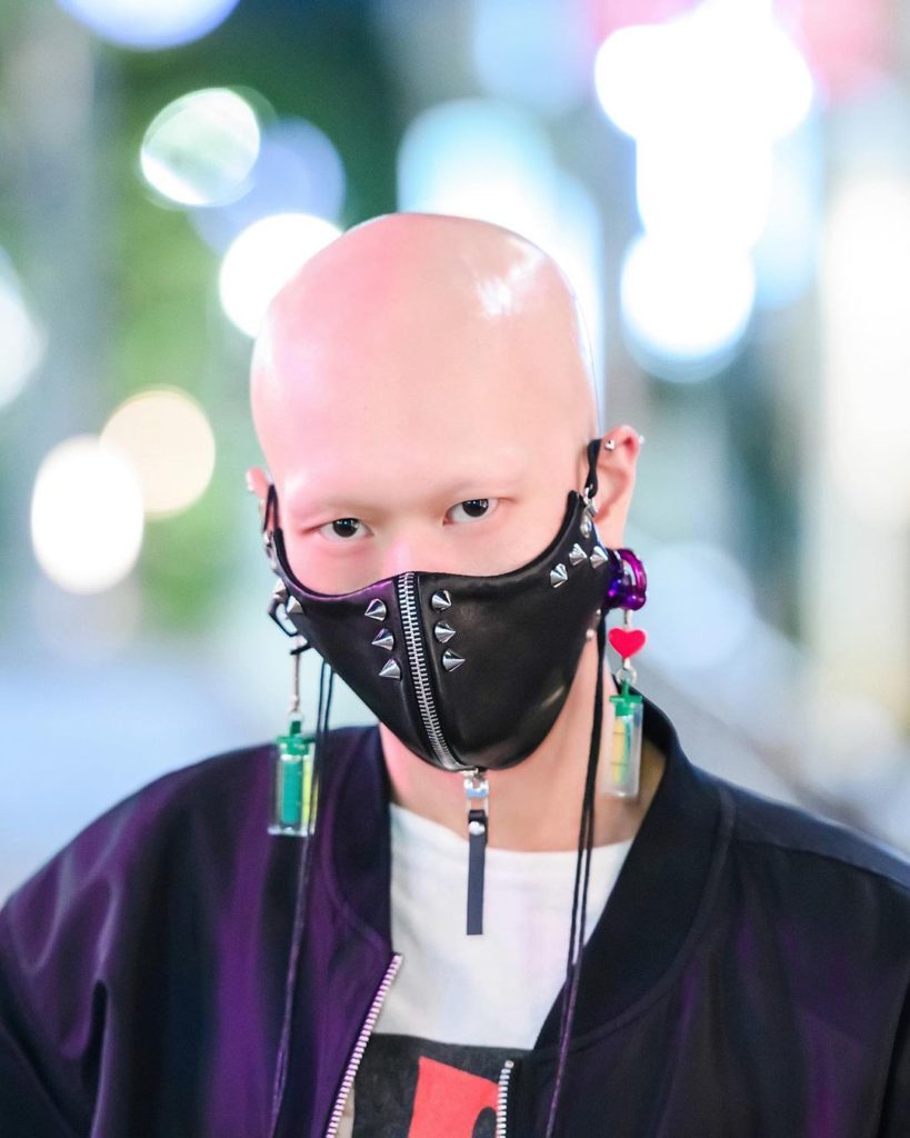 Tokyo Fashion: Japanese musician/model Shouta (@tananasho) on Cat Street in Harajuku wearing a … Japanese musician/model Shouta (@tananasho) on Cat Street in Harajuku wearing a ...