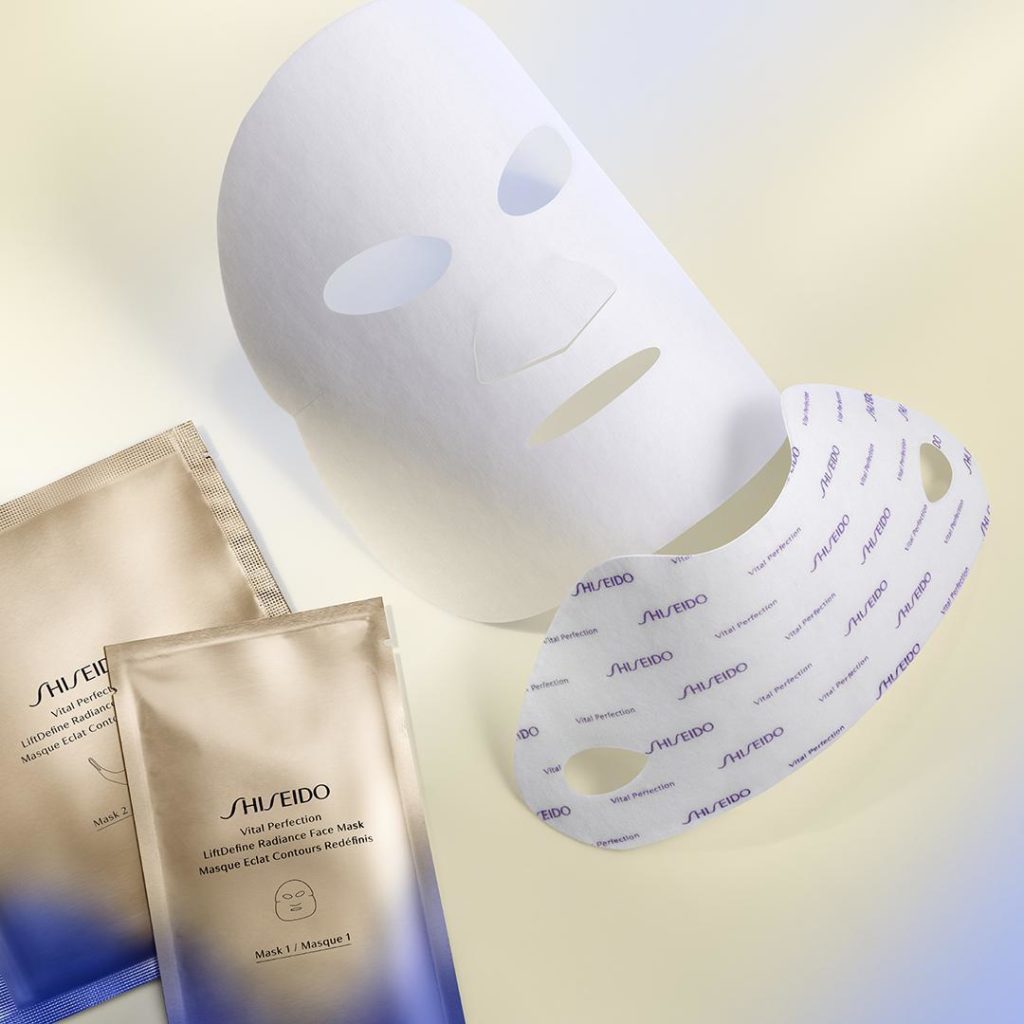 Brighten. Firm. Lift. The Vital Perfection LiftDefine Radiance Face Mask is a tw...