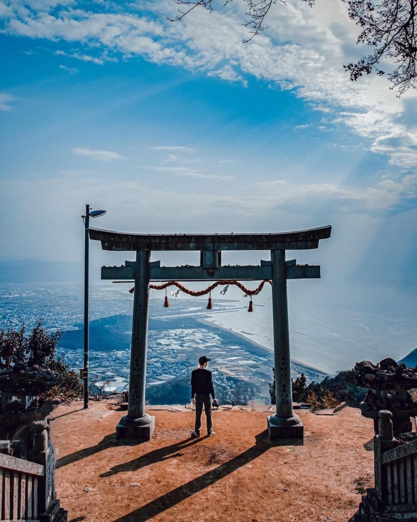 Inner and outer peace 
Nestled 404 meters (1325 feet) over Kanonji city and the ...