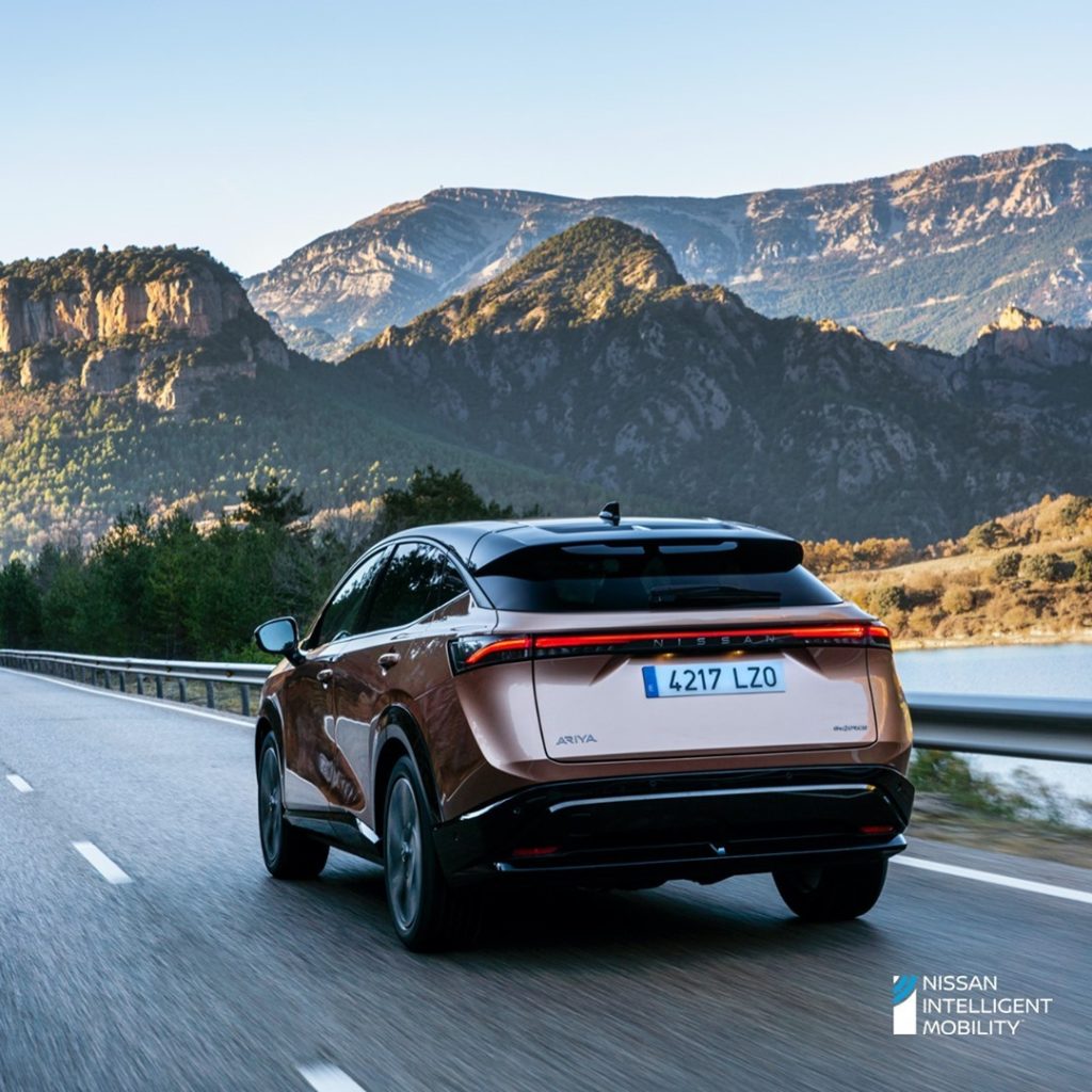 Feel confident & connected with our newest #EV #NissanAriya. Force of wonder. #N...