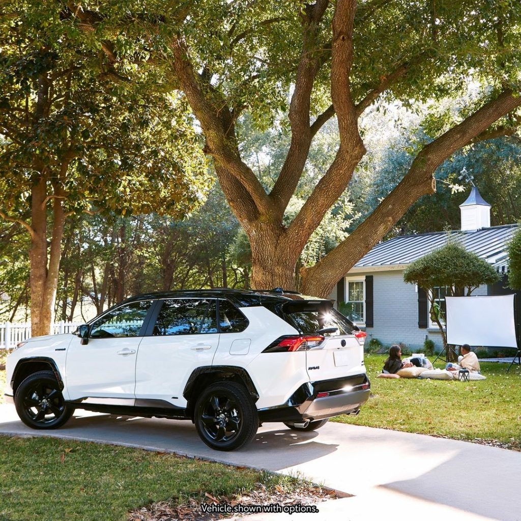 Life’s a movie. #RAV4 #EarthMonth #Hybrid #LetsGoPlaces...
