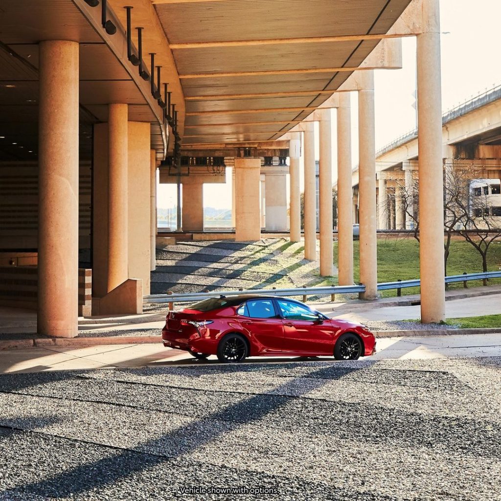 Longer days. Thrilling drives. #Camry #Hybrid #LetsGoPlaces #EarthMonth...