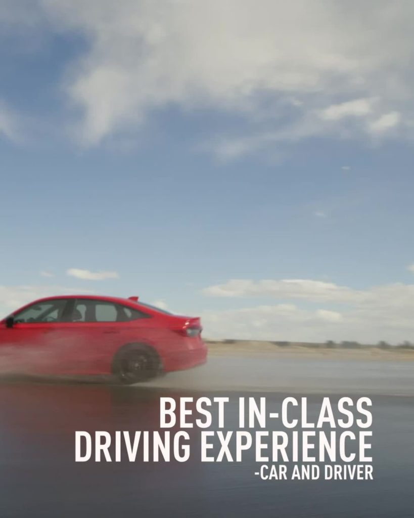 More style. More fun to drive than the competition, according to @caranddriver. ...