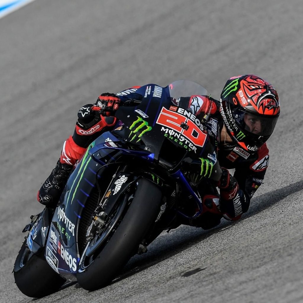 Look at the  in @fabioquartararo20's eyes  

#MonsterYamaha | #MotoGP | #Spanish...