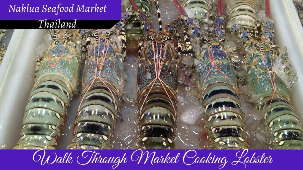 Walk Through Of The Naklua Seafood Market Pattaya Thailand 4K Lobster Hunt. Walk Through Of The Naklua Seafood Market Pattaya Thailand 4K Lobster Hunt.
