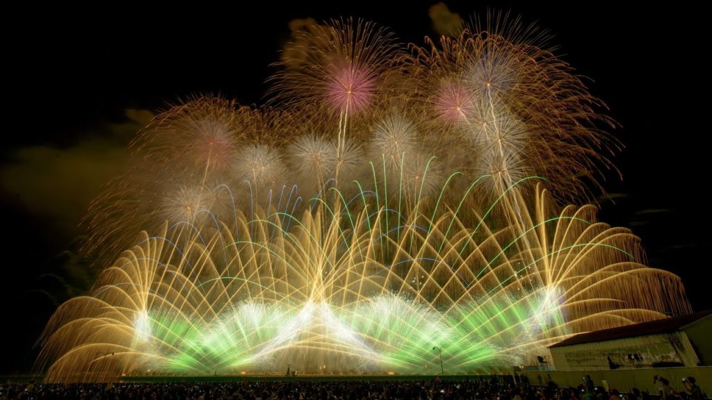 【4K HDR（HLG）】能代の花火　2019　グランドフィナーレ　＃ASURA＃
