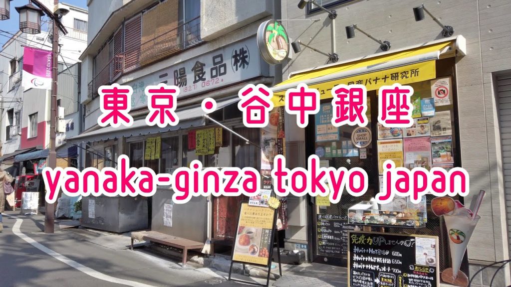 東京 散歩 谷中銀座 Tokyo Cityscape Walk in Yanaka-Ginza