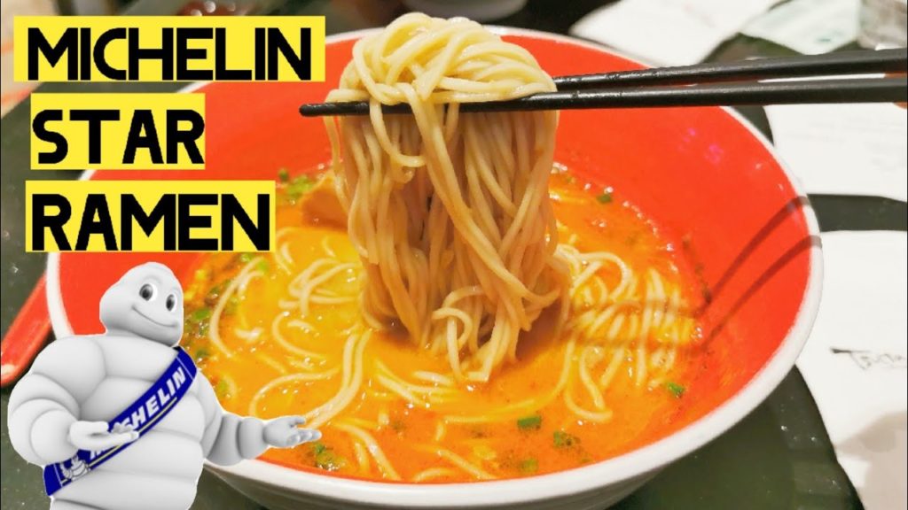 MICHELIN Star RAMEN from Tokyo Japan in Singapore - TSUTA Soba Noodles