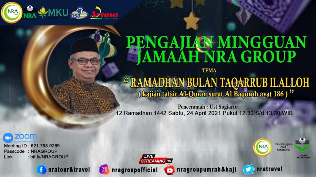 Pengajian Online | Ramadhan Bulan Taqarrub Ilalloh