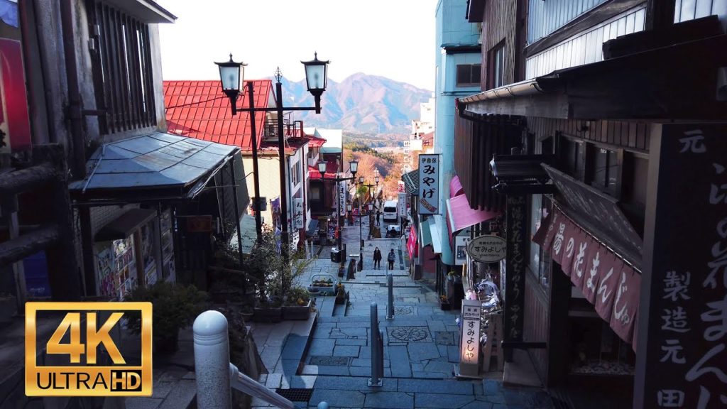 Japan 4K - Ikaho Onsen Hotsprings Walk 2021