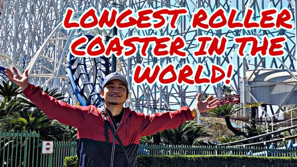 Nagashima spa land in Japan (Longest Roller Coaster in the World!)