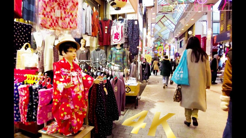 [Asagaya Walk in Tokyo] There are many shops! ♫ (4K ASMR non-stop 1 hour 01 minutes)