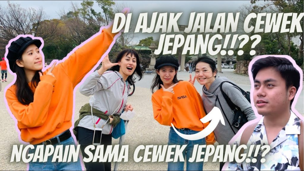 Jalan jalan bareng cewek jepang