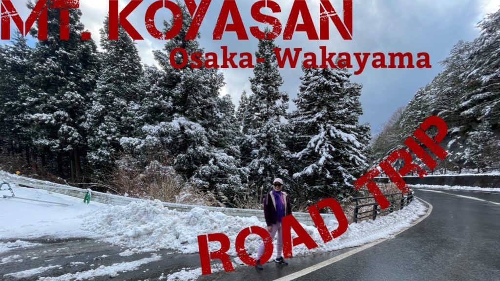 OSAKA - WAKAYAMA New Year Roadtrip (Picturesque road, snow, mountain)