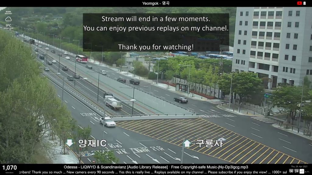 [Replay] Seoul Korea 300+ Live CCTV Cameras -  Music - 서울 라이브 카메라  - ソウルライブカメラ