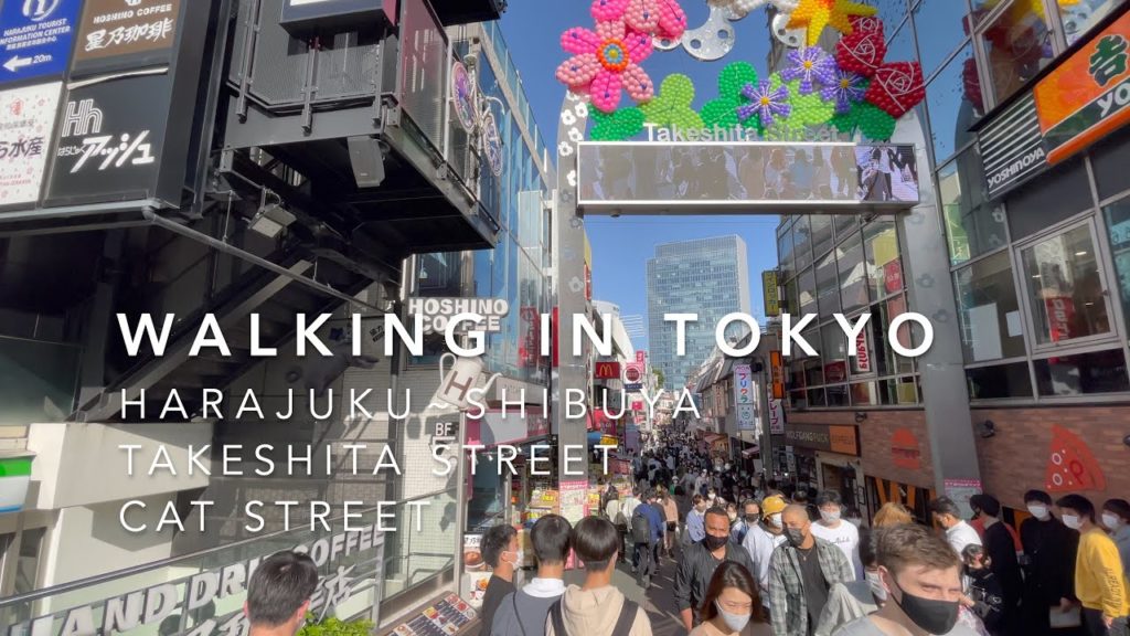 東京散歩 原宿~渋谷 竹下通り キャットストリート/WALKING IN TOKYO HARAJUKU~SHIBUYA TAKESHITA-STREET CAT-STREET