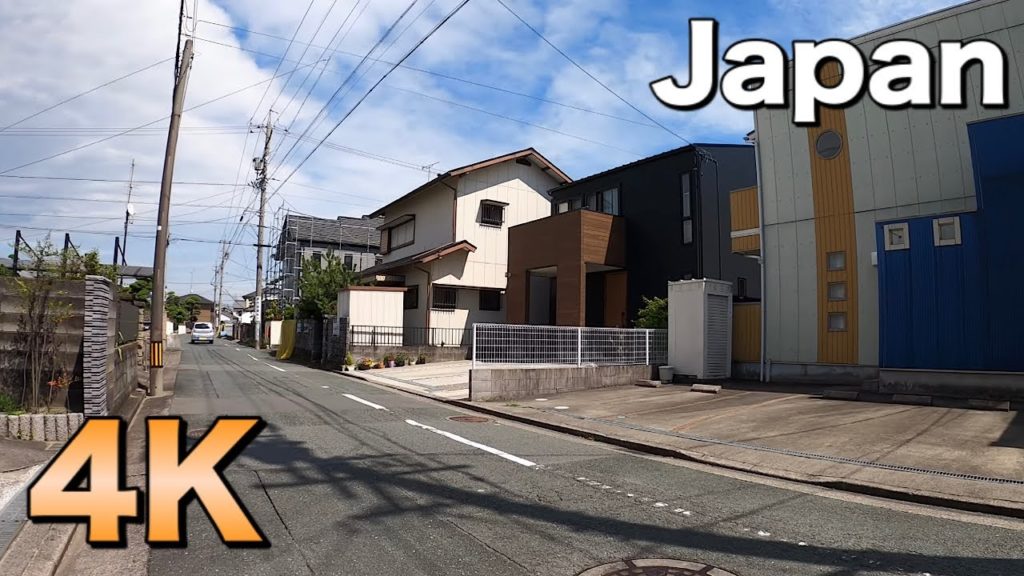 4K Japanese countryside walk/traffic sound  POV/ September 2020 SHIZUOKA