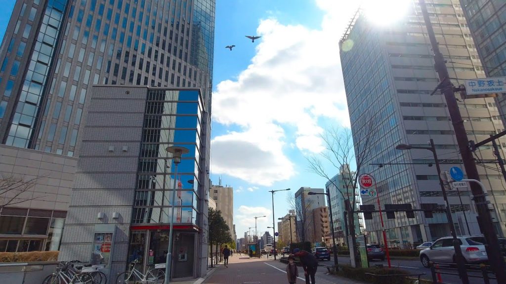 Tokyo walk -  Nakanosakaue area - 4K