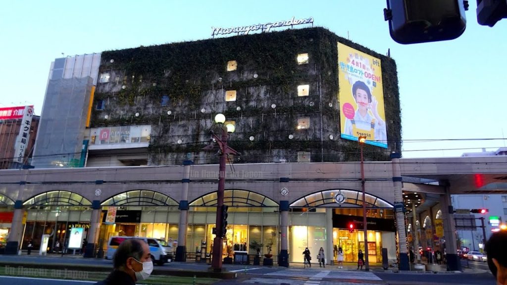 Japan travel 2016 - Kagoshima  walk - From Tenmonkan to Amu plaza mall (Kagoshima-chuo station)