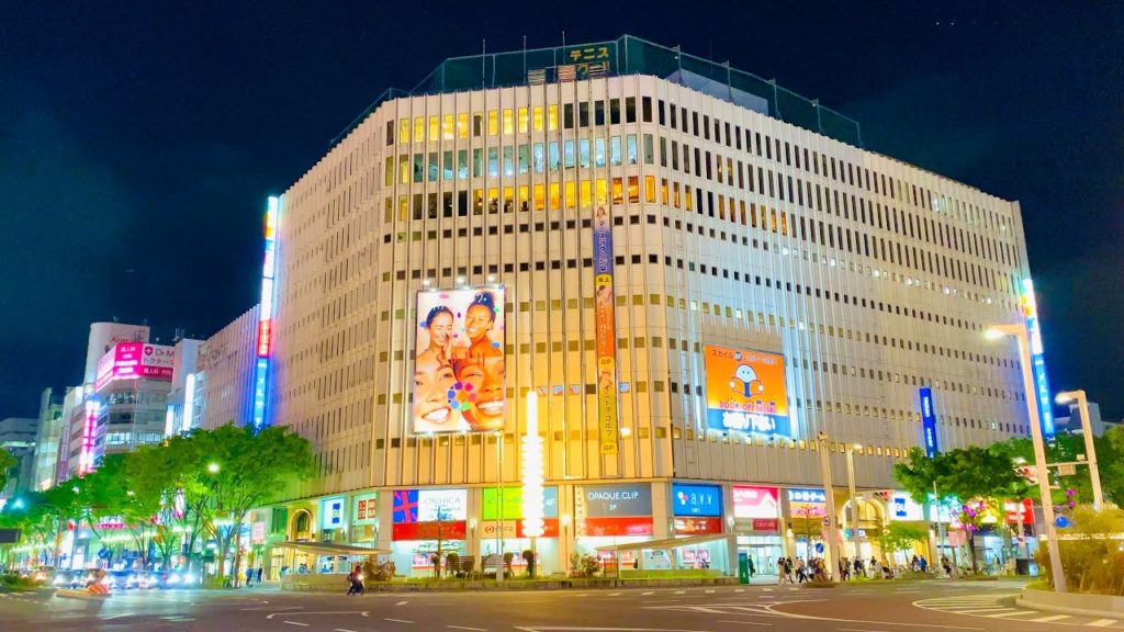 4K Night Walk in Japan | Sakae Station, Nagoya | Japanese Nightlife (夜の散歩)