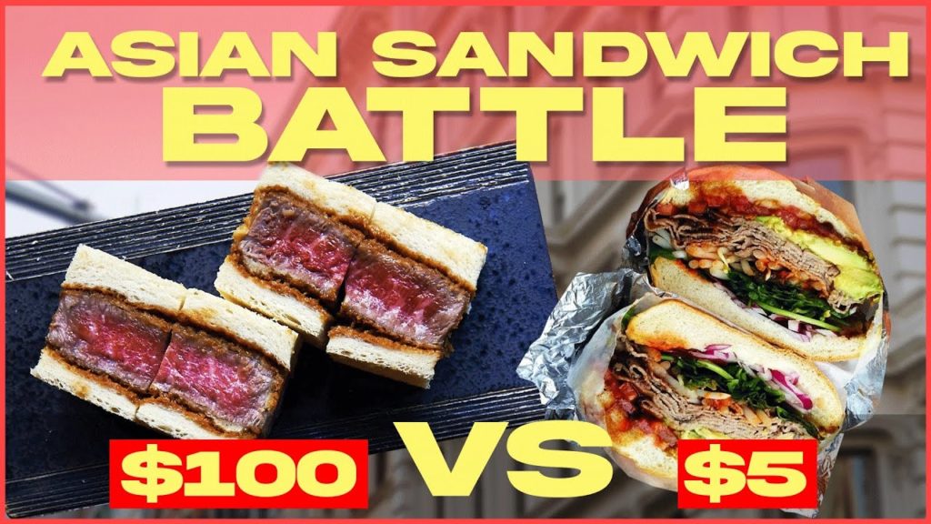 What's The BEST ASIAN SANDWICH? (Viet V Japanese V Korean V Indian)
