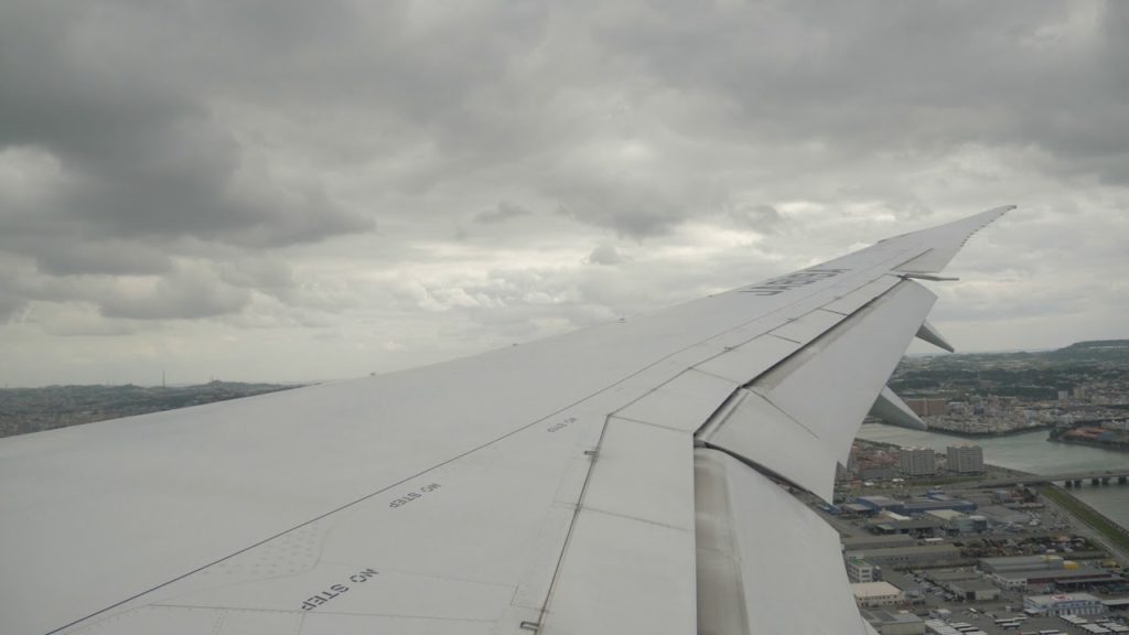 [FHD] Osaka Itami → Okinawa Naha / Okinawa Naha Landing / All Nippon Airways Boeing787-8. JA819A