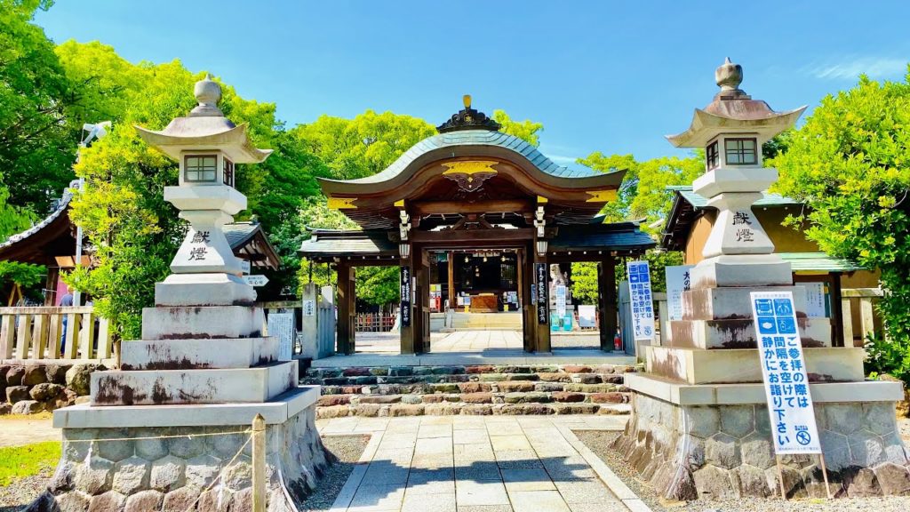 4K Japan Walk - Amazing Shrine in Nagoya (Shiroyama Hachimangu 城山八幡宮)