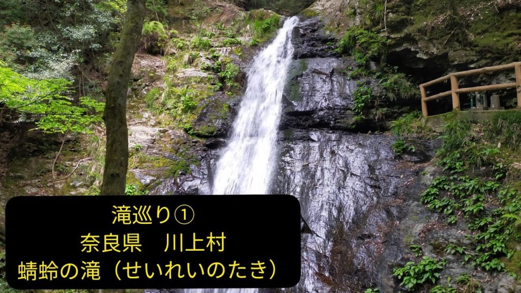 【奈良県・川上村】滝巡り①　蜻蛉の滝（せいれいのたき）