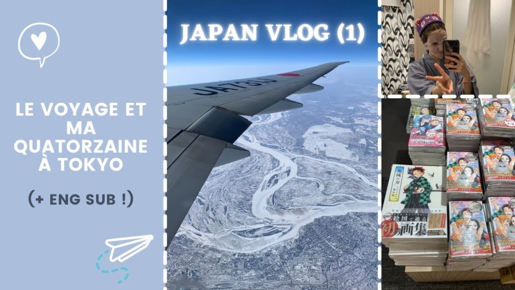 [Japan Vlog 1] Le voyage et ma quatorzaine à Tokyo (ENG SUB)