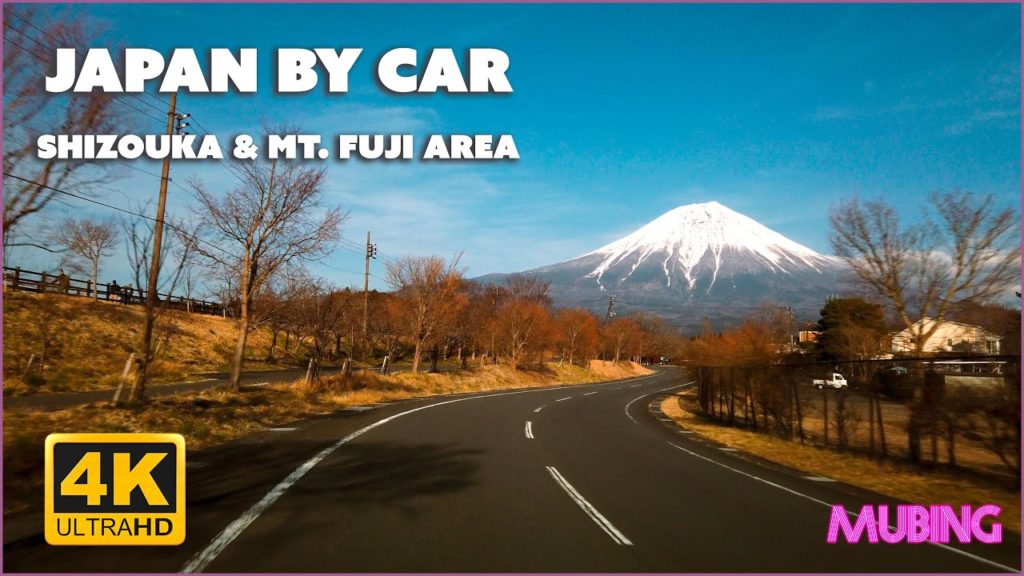 Japan by car  Shizuoka and mt  Fuji area - 🚗 4K Relaxing