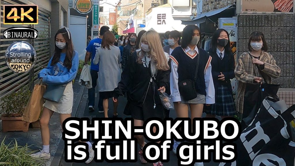 SHIN-OKUBO on Sunday is full of girls – 4K Tokyo Japan SHIN-OKUBO on Sunday is full of girls - 4K Tokyo Japan