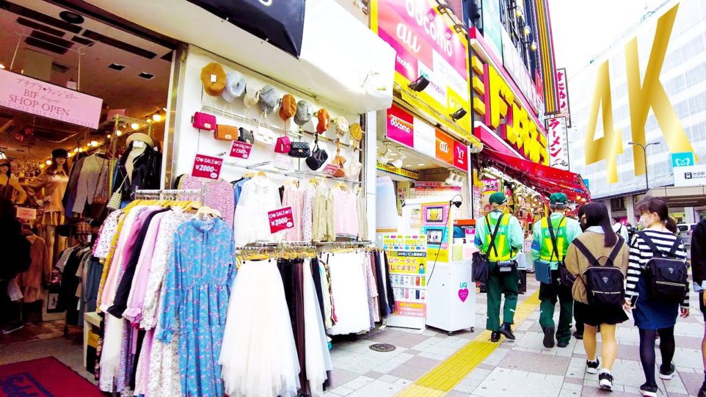 [Ikebukuro Walk in Tokyo] Popular shopping spot ♪ (4K ASMR non-stop 1 hour 07 minutes)