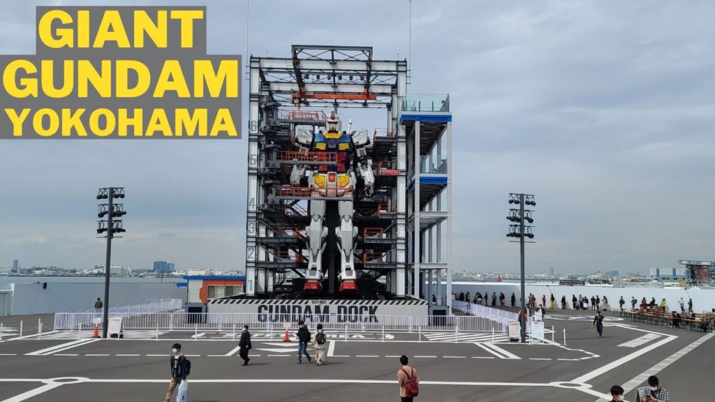 GUNDAM FACTORY IN YOKOHAMA IS HUGE AND IT MOVES GUNDAM FACTORY IN YOKOHAMA IS HUGE AND IT MOVES