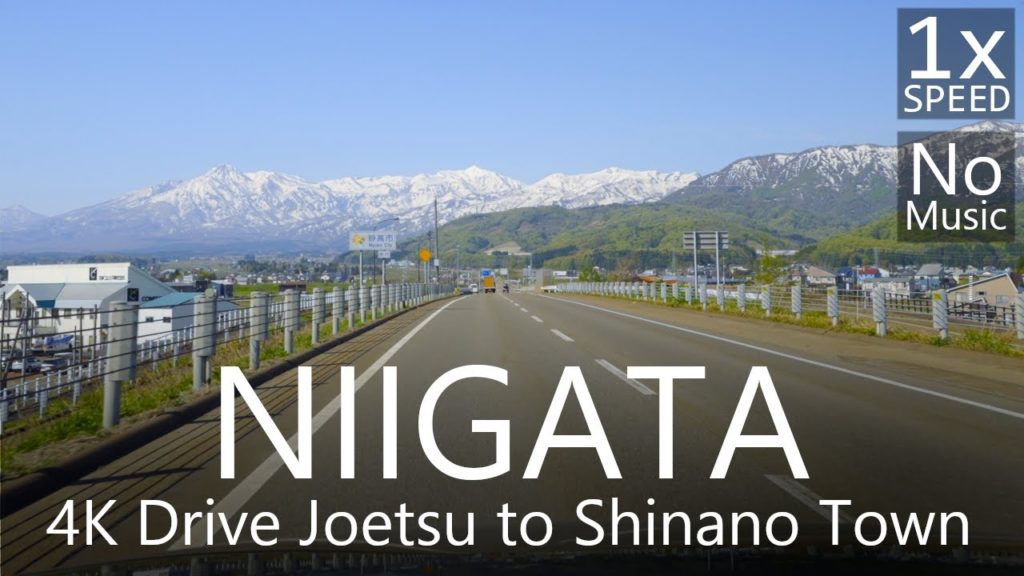 4K Niigata Drive Joetsu City to Shinano Town through Myoko City 44km 4K Niigata Drive Joetsu City to Shinano Town through Myoko City 44km