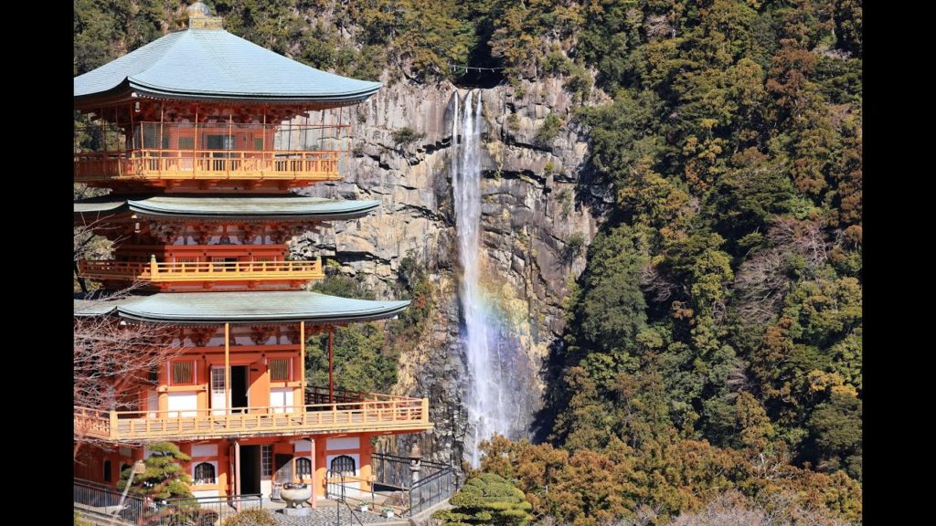 JG☆☆☆☆☆8K HDR 和歌山 那智山(世界遺産) 車,飛行機,観光客の騒音がない癒しの音景 Wakayama,Nachi(World Heritage) Noiseless Soundscape