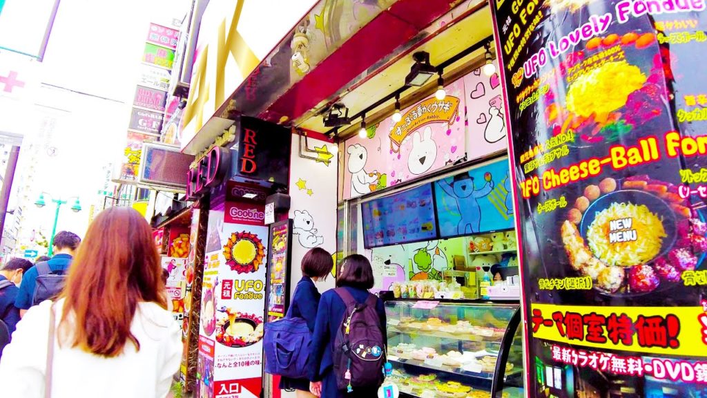 [ Okubo Walk in Tokyo] Over Action Rabbit ♪ (4K ASMR non-stop 1 hour 02 minutes)