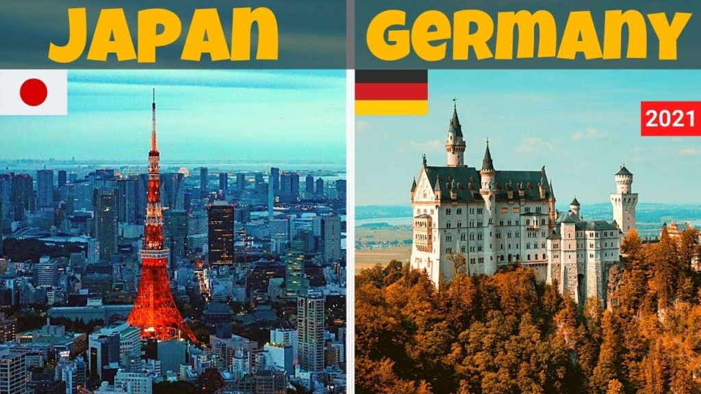 Germany VS Japan - Country Comparison (2021)