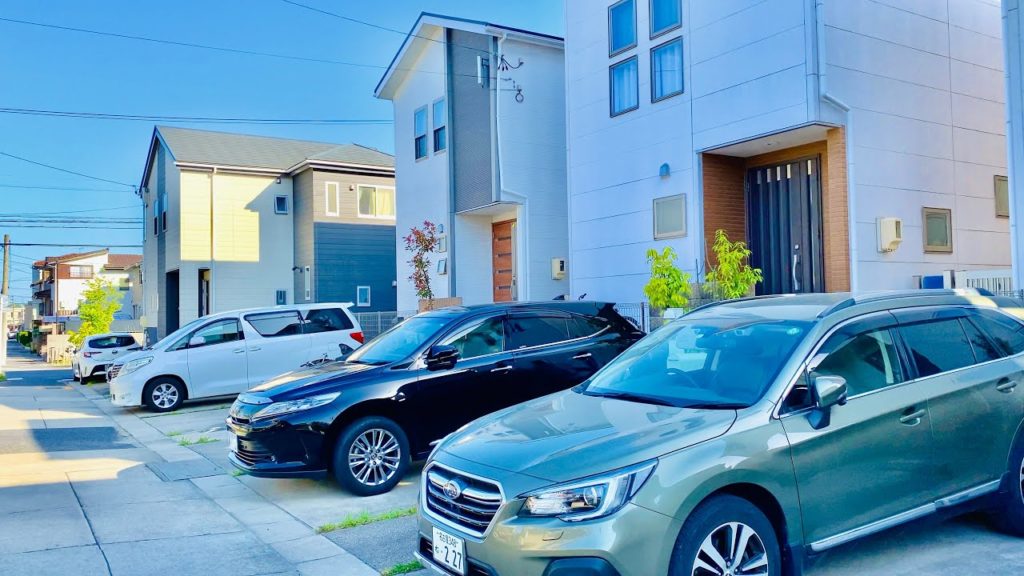 4K Japan Walk - Modern Japanese Houses / Neighborhood Walking Tour in Nagoya