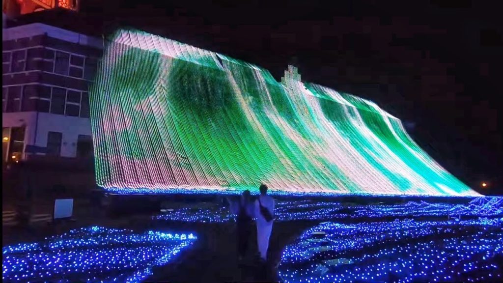 The Most EPIC Light Show in Japan | Huis Ten Bosch