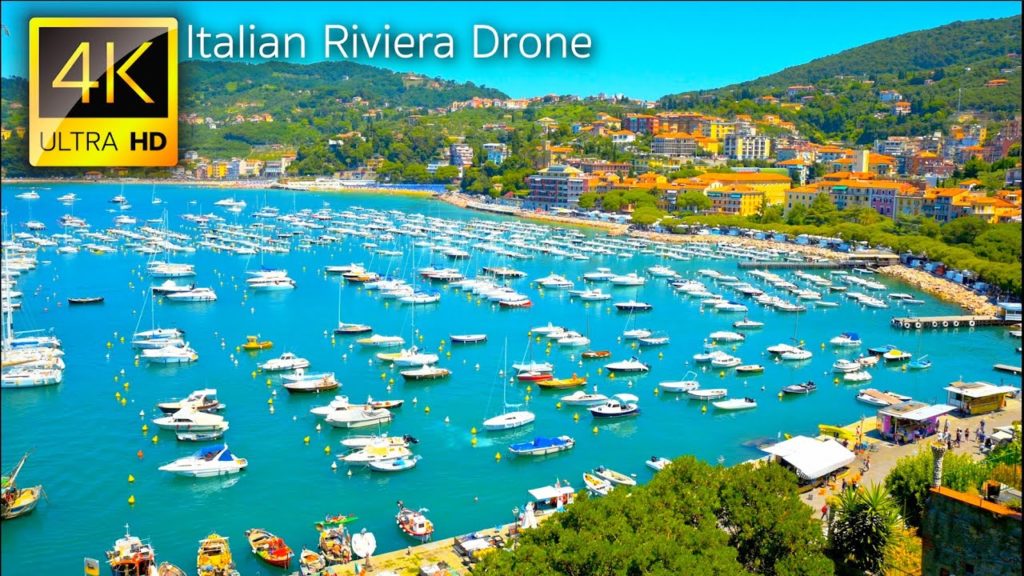 Italian Riviera in 4K UHD Drone Italian Riviera in 4K UHD Drone