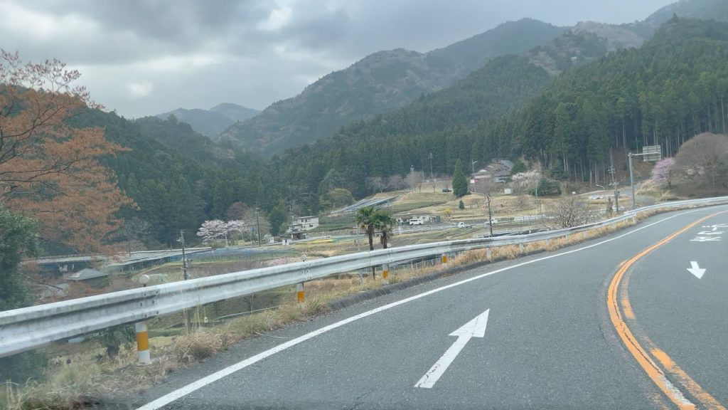 JAPAN Road Trip 2021-04-01 | Driving at National Route 301 at Shinshiro City Aichi Japan JAPAN Road Trip 2021-04-01 | Driving at National Route 301 at Shinshiro City Aichi Japan