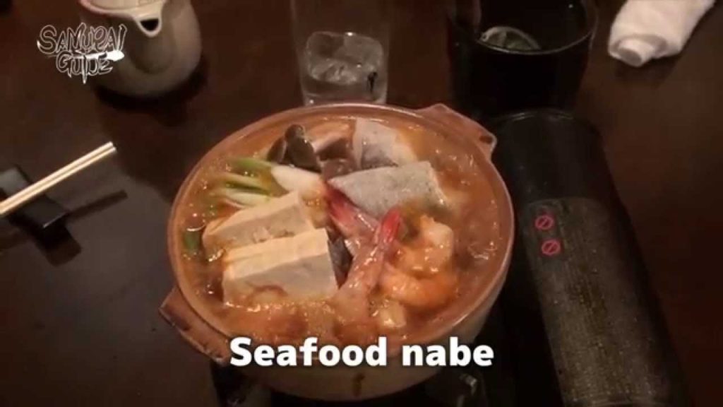 Hot Pot Sea food in Japan part 4  (Seafood Nabe)