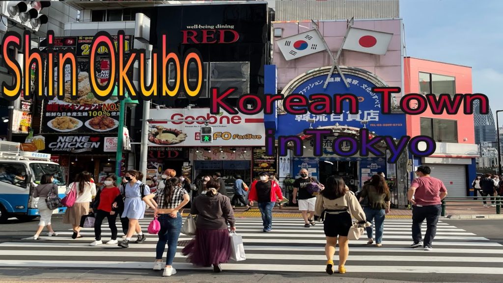 [4K] Shin Okubo #Korean Town in Tokyo under 3rd state of emergency