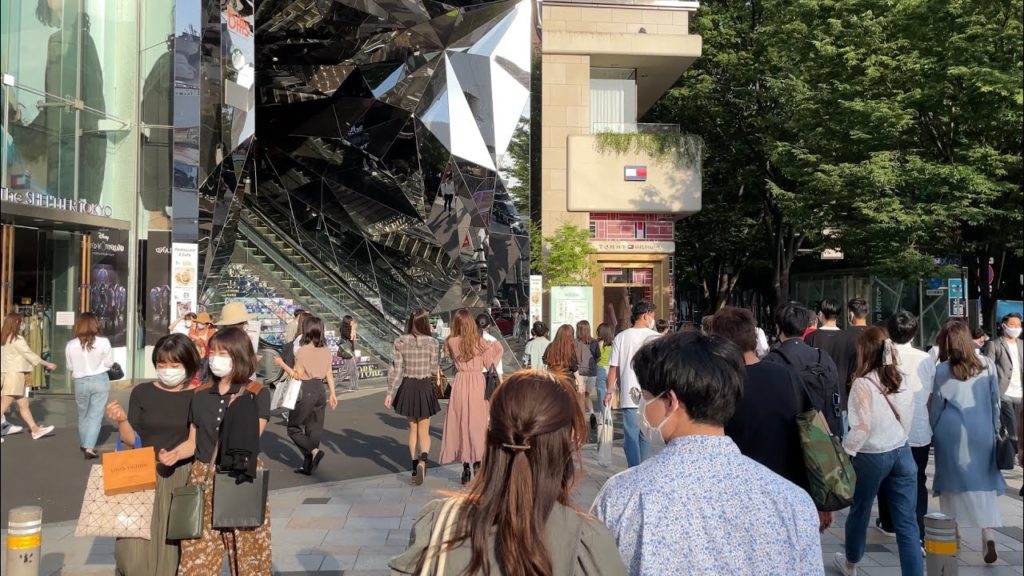 【4K】Tokyo Walk - Harajuku to Shibuya at afternoon (May.2021) 【Japan】