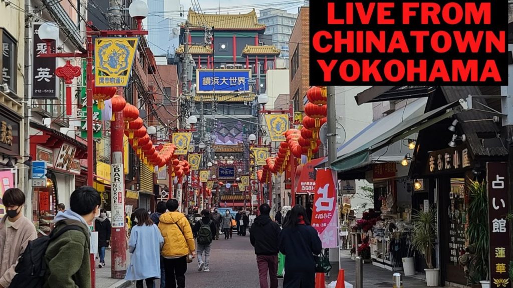 🔴 LIVE FROM YOKOHAMA CHINATOWN AND THE LOCAL AREA