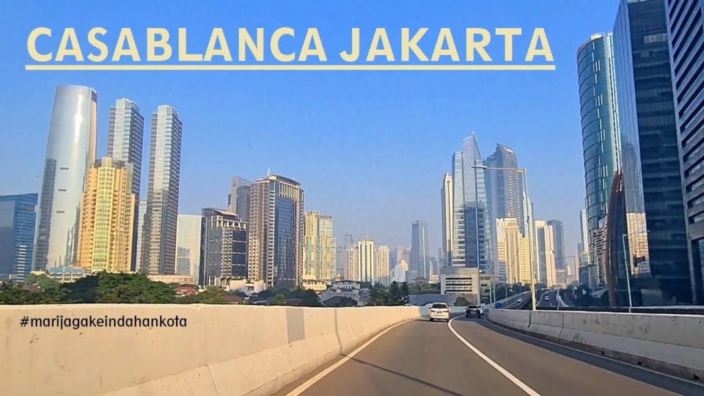 Driving Around JLNT Casablanca to Kebun Jeruk Toll Road ~ [Jalan Layang Non Tol] Jakarta Streetview